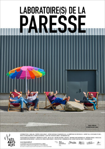 Laboratoire(s) de la paresse, cie les Arts Dits, photo et graphisme © Ernesto Timor